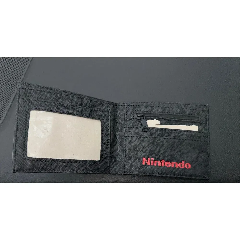 Official Nintendo NES Controller Bi-Fold Wallet 3D Raised Rubber Bioworld New